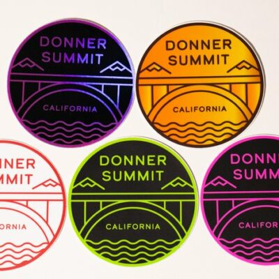 Donner Summit Stickers