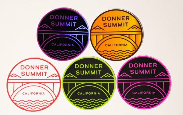 Donner Summit Stickers