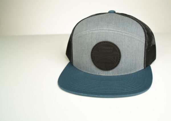 Leather Donner Summit Badge Ball Cap - Image 4