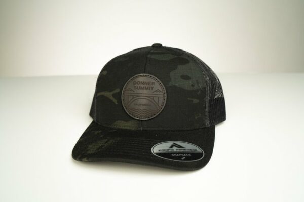 Leather Donner Summit Badge Ball Cap - Image 3