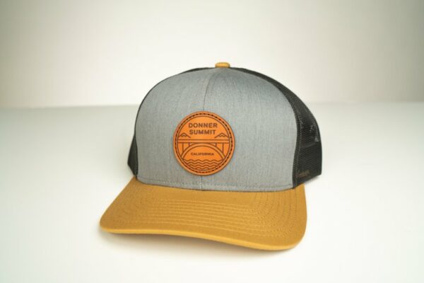 Leather Donner Summit Badge Ball Cap - Image 5