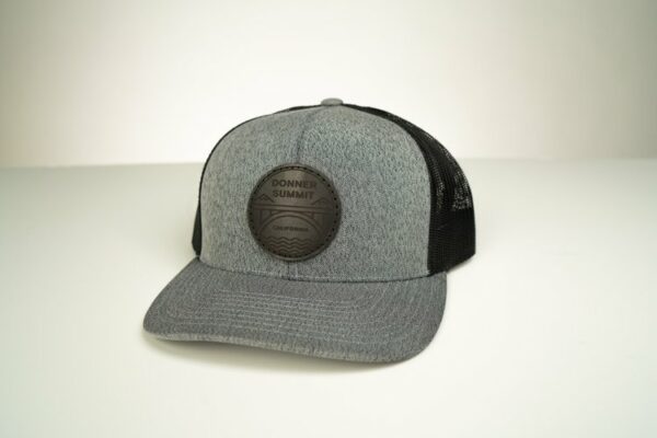 Leather Donner Summit Badge Ball Cap - Image 2