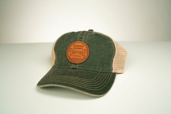 Leather Donner Summit Badge Ball Cap - Image 6