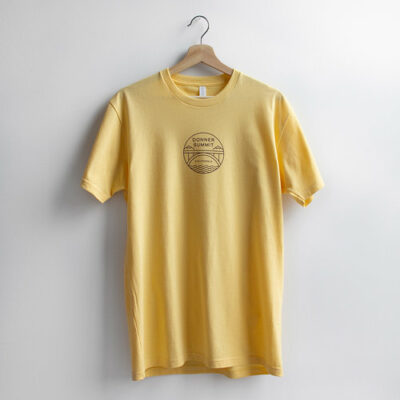 Donner Summit Tee Yellow